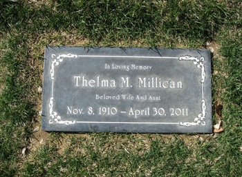 Millican,   Thelma gravesite