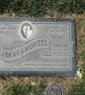 Bracamontes,   Shirley Ann gravesite