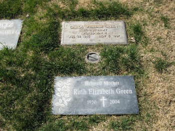 Green,   Ruth Elizabeth gravesite