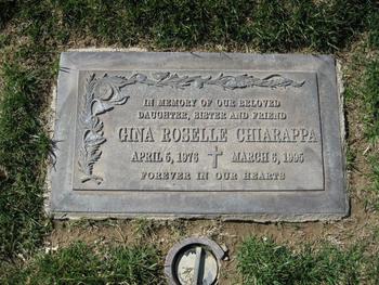 Chiarappa, Gina Roselle gravesite