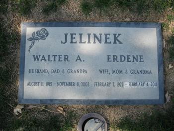 Jelinek, Walter A. gravesite