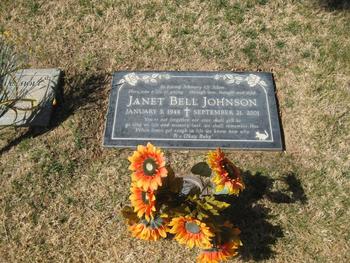 Johnson, Janet Bell gravesite