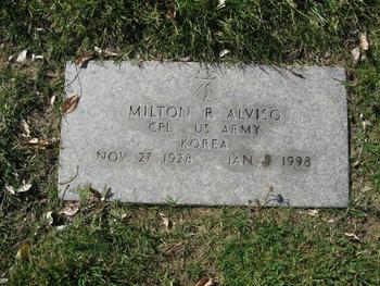 Alviso,   Milton gravesite