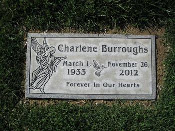 Burroughs, Charlene gravesite