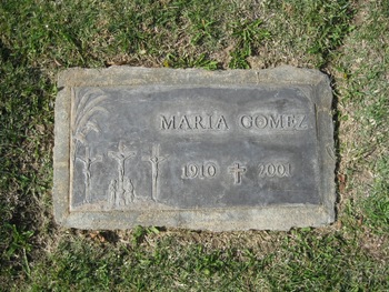 Gomez, Maria E. gravesite