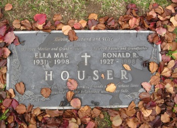 Houser, Ronald R. gravesite