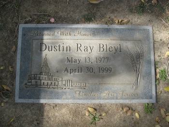Bleyl, Dustin Ray gravesite