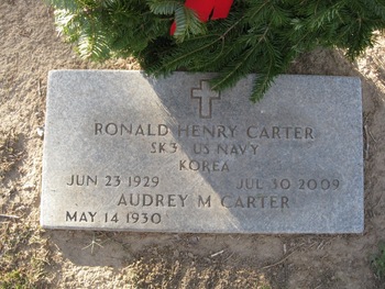 Carter,   Ronald Henry gravesite