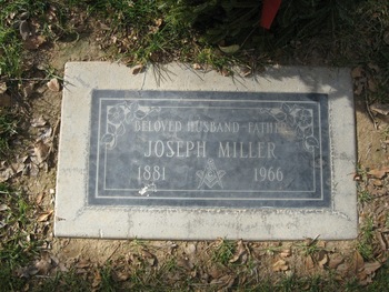 Miller, Joseph gravesite