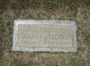 Heitkamp, Selma Alice gravesite