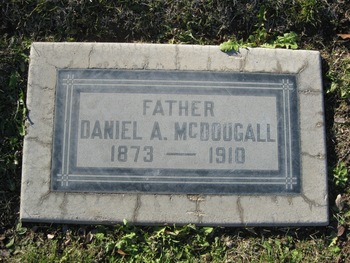 McDougall, Daniel Arthur ('Dan') gravesite