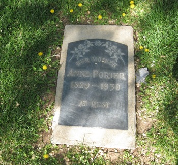 Porter, Anne gravesite
