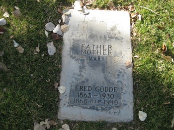 Godde, Frederich M. ('Fred') gravesite