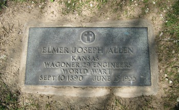 Allen,   Elmer Joseph gravesite