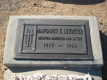 Leighter, Margaret Eleanore gravesite