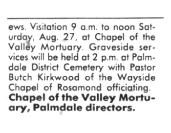 Randolph,   Melvyn Lynn obituary
