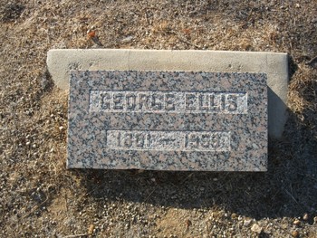 Ellis, George gravesite