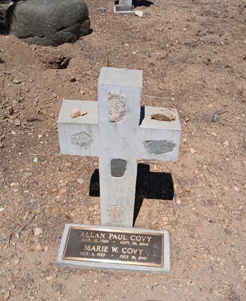Covy, Allan Paul gravesite